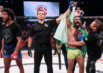 Lutador de MMA volta ao cage dois anos após AVC: “Foi ummilagre estar vivo”
