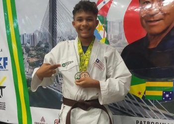 Prata da casa! Carateca Welson da área Itaqui-Bacanga conquista medalhas no campeonato do Norte e Nordeste, em Teresina