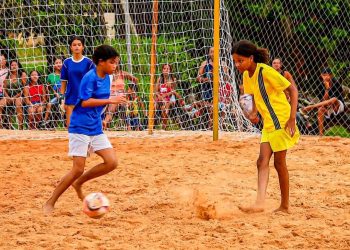 Sai no Beach Soccer os primeiros campeões no XV JEL’ s 2023.