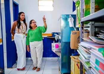 “Nosso objetivo é oferecer aos nossos alunos a volta às aulas que eles merecem”, diz prefeita Paula Azevedo ao vistoriar escolas em Paço do Lumiar 