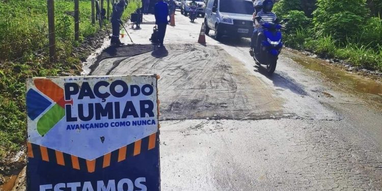 Prefeitura de Paço do Lumiar conclui restauração de importante via que interliga Região Metropolitana