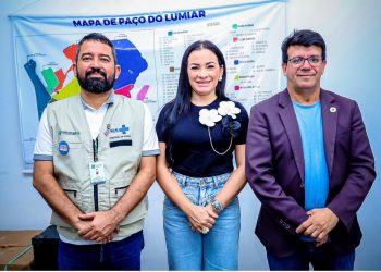 Paço do Lumiar recebe visita de técnicos do Ministério da Saúde objetivando ampliar atendimento 