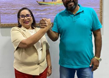 Paula Azevedo e Jorge Maru de mãos dadas pelo bem do Paço de Lumiar 