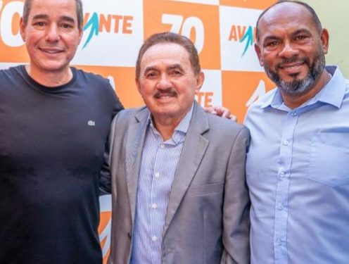 Jorge Marú participa da concorrida inauguração da nova instalação do Avante