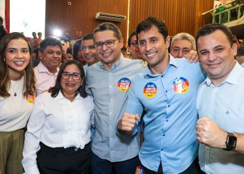 Prefeita Paula Azevedo participa do lançamento da pré-candidatura de Duarte Júnior à Prefeitura de São Luís