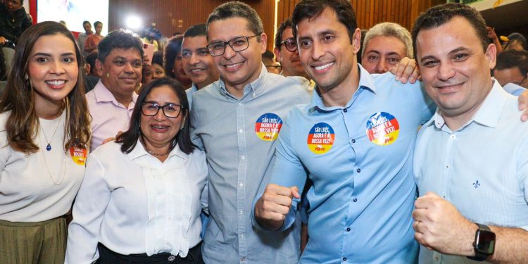 Prefeita Paula Azevedo participa do lançamento da pré-candidatura de Duarte Júnior à Prefeitura de São Luís