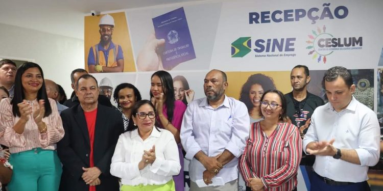 Presidente Jorge Marú Participa ao Lado de Vereadores da Inauguração do Novo SINE