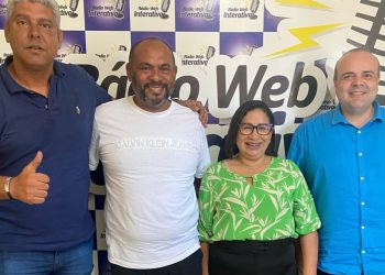 Comunicadores Nilson Junior e Thiago Aroso Conduzem Entrevista Histórica