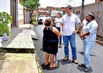 Prefeito Eduardo Braide leva asfalto para todas as ruas da Vila 7 de Setembro