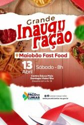 Parceria Inovadora Entre Prefeitura e Governo do Estado Celebra a Inauguração da Praça Fast Food Maiobão em Paço do Lumiar: Um Novo Amanhecer para a Comunidade