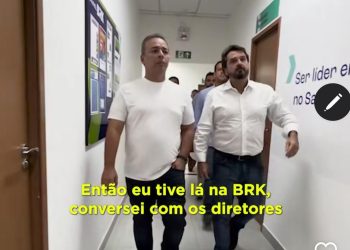 Fred Campos promete suspensão de taxa de esgoto se BRK não cumprir contrato de saneamento em Paço do Lumiar