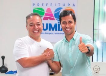 Fred Campos recebe Duarte Júnior no Centro Administrativo: parceria reforça investimentos na saúde de Paço do Lumiar
