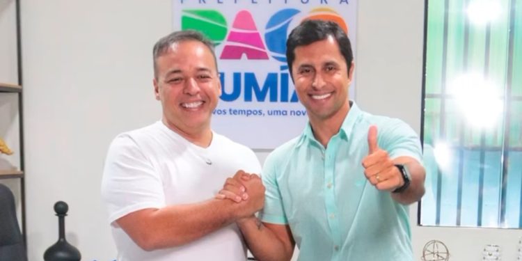 Fred Campos recebe Duarte Júnior no Centro Administrativo: parceria reforça investimentos na saúde de Paço do Lumiar