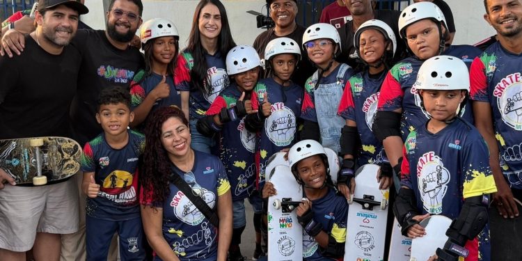 Com carisma e competência, Mariana Brandão transforma Paço do Lumiar em celeiro de oportunidades para juventude com o projeto “Skate na Periferia”