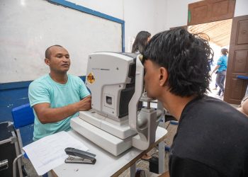 Governo leva ações dos programas Cuidar dos Olhos e Maranhão Livre da Fome ao município de São Bento