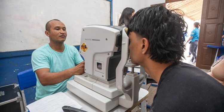 Governo leva ações dos programas Cuidar dos Olhos e Maranhão Livre da Fome ao município de São Bento