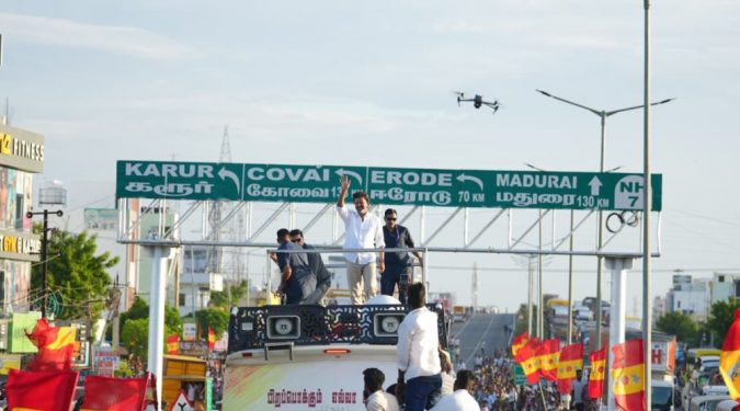 Tragédia em Comício de Vijay em Tamil Nadu Deixa 39 Mortos e Mais de 80 Feridos