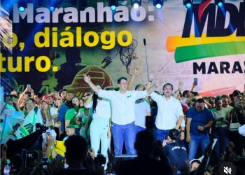 MDB reúne 15 mil pessoas no Ceprama, confirma força no Maranhão e elege Orleans Brandão presidente estadual