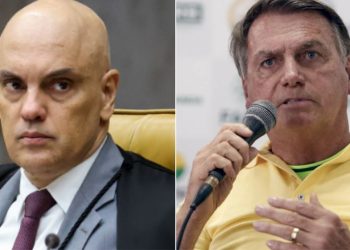 Moraes quer parecer da PGR sobre visita de Flávio a Bolsonaro